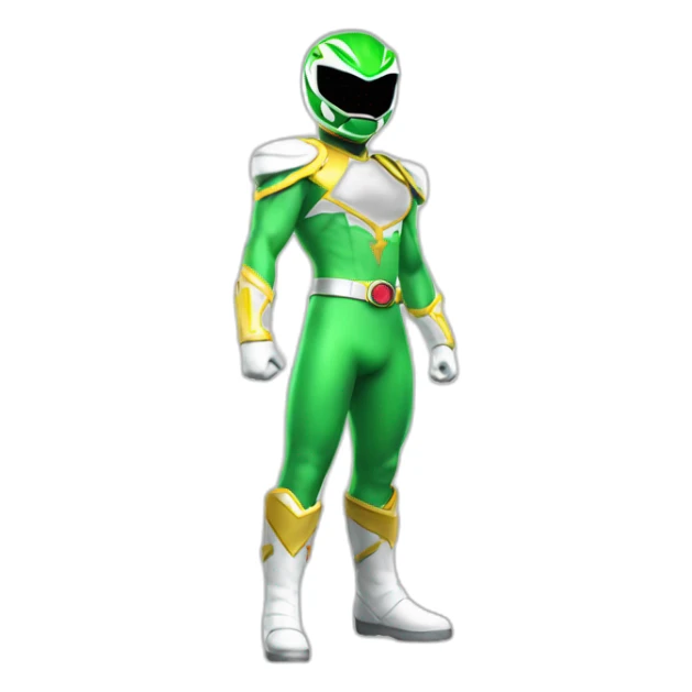 snow power ranger full body sticker
