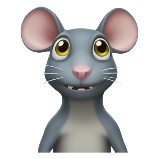 Rat in the cat in the frog in the shark  sticker