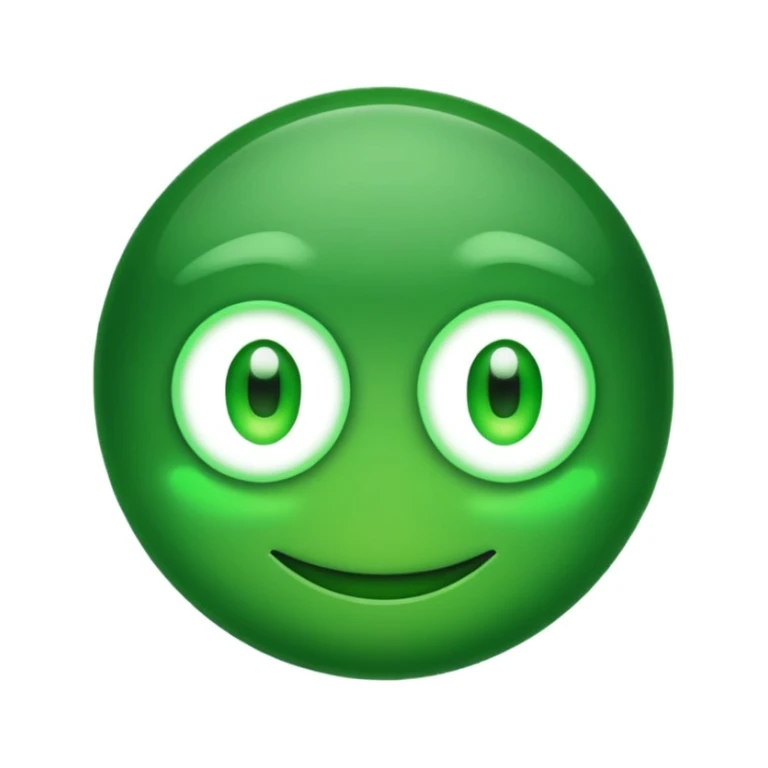 Discord emoji with text DESTAQUE in uppercase, theme of highlight, vibrant green background, legible font, eye-catching visual sticker