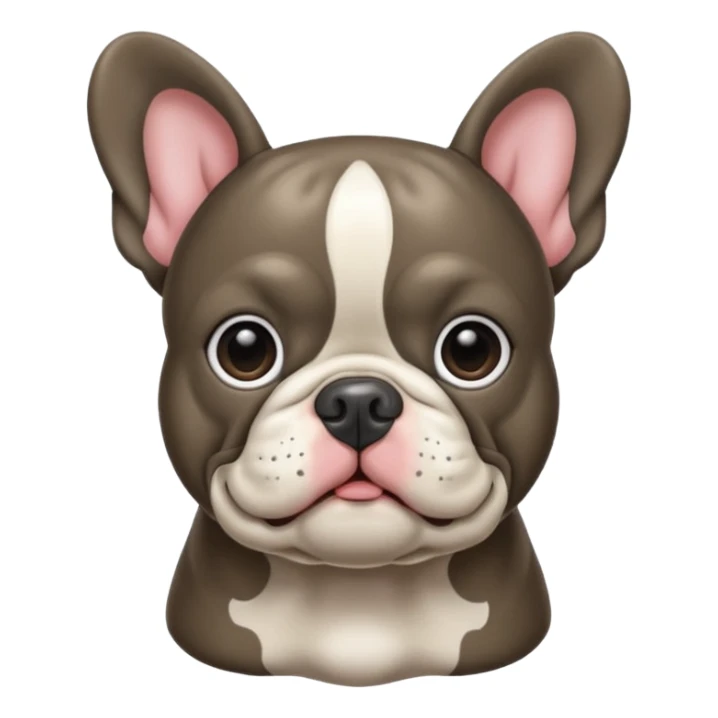 Bouledogue français merle foncé sticker