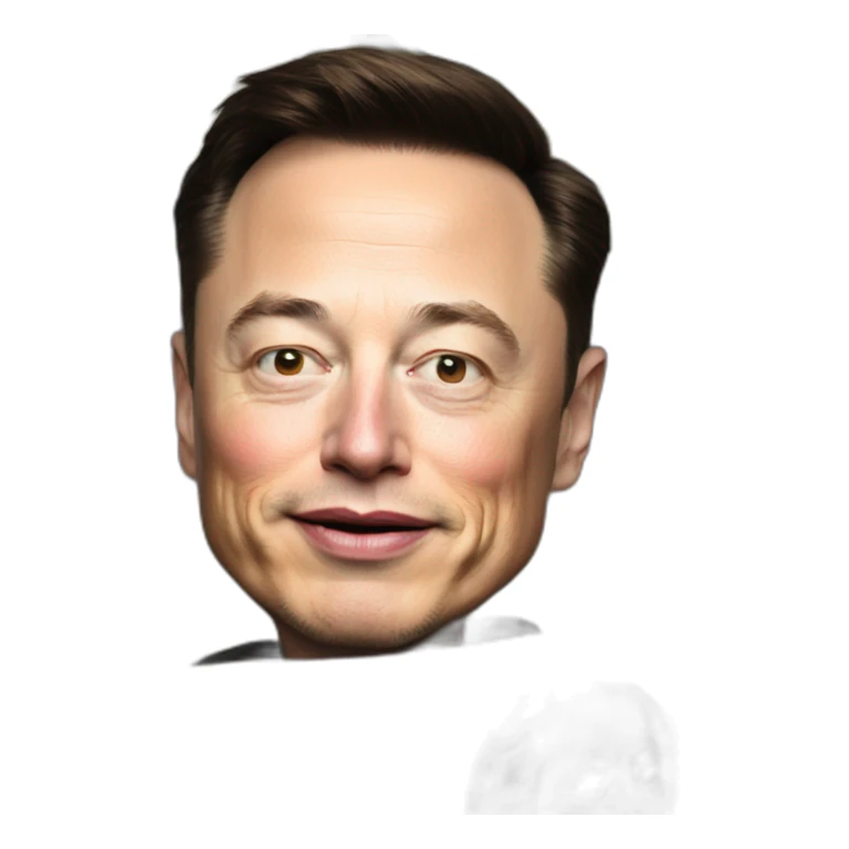 Elon Musk holds the money  sticker