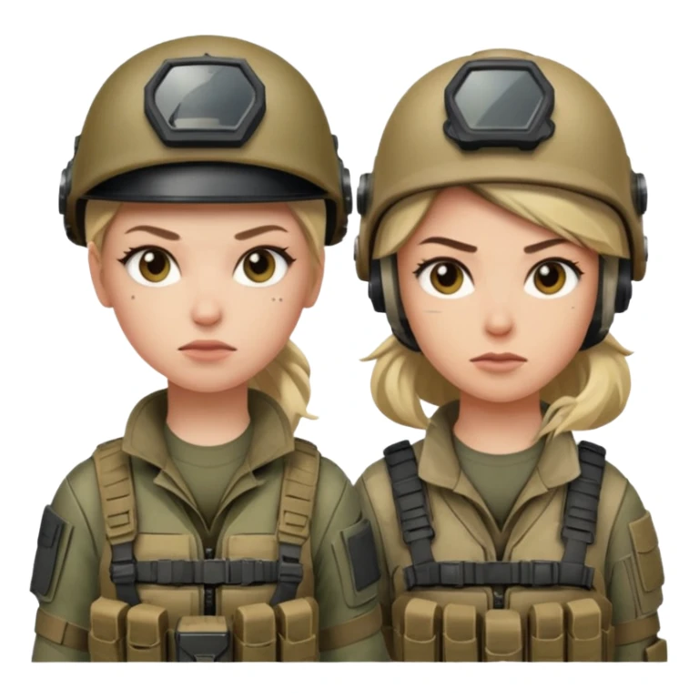 Make Claire and I into call of duty operators sticker
