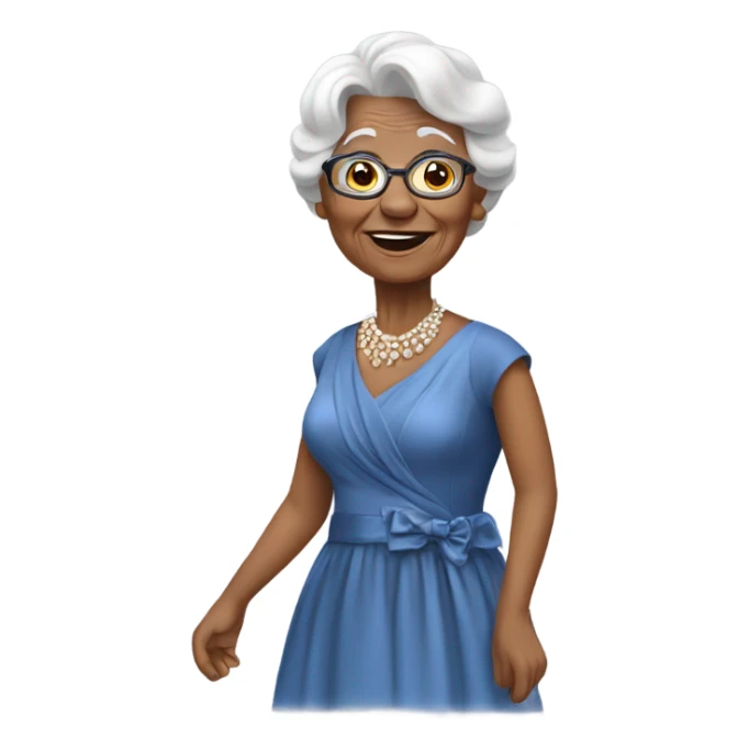 Old ladies going to prom sticker