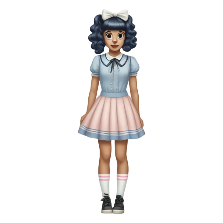 Melanie martinez in her k-12 outfit sticker