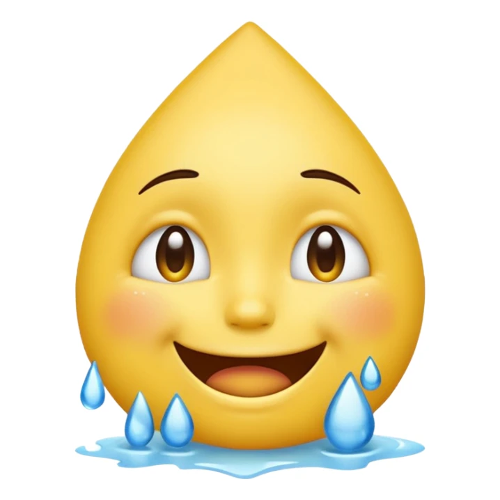 Tears of Joy emoji—iOS style. sticker