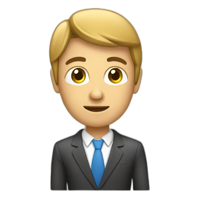 Persona analizando sus finanzas personales sticker