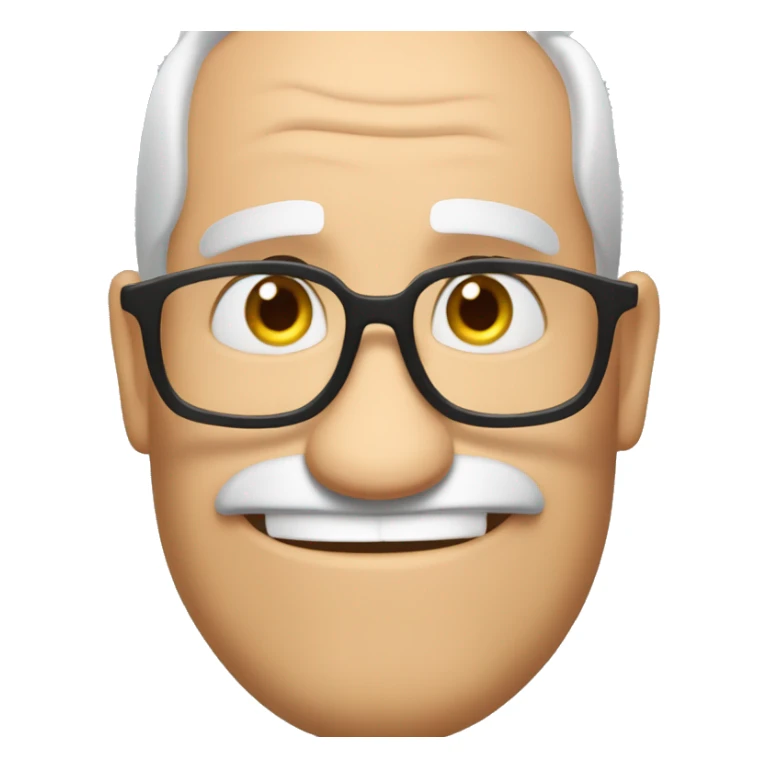 Mr. Andersen face - Riley's dad from inside out movie emoji sticker