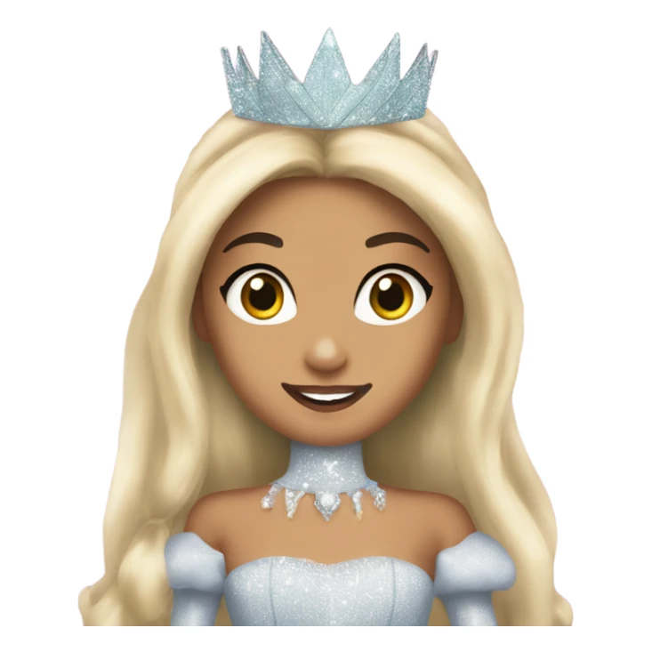 Ariana grande as Glinda from wicked  sticker