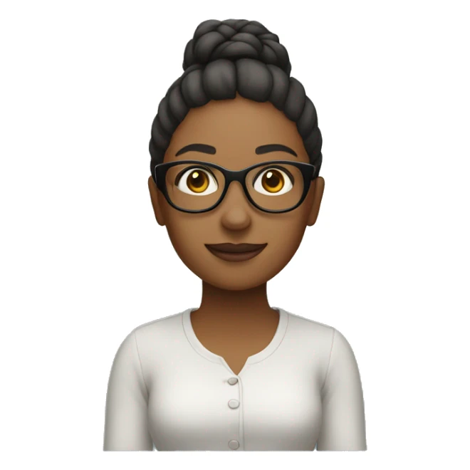 Sister with money in her glasses sticker