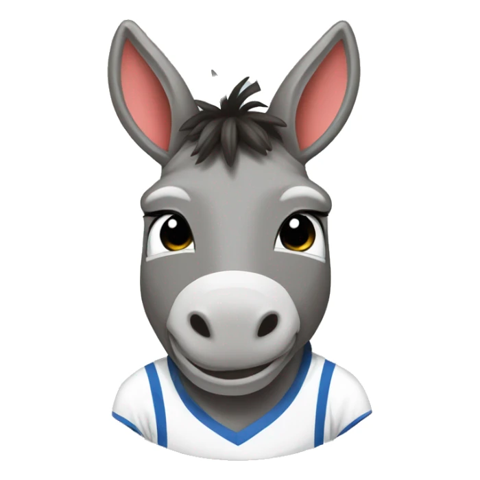 Donkey wears Elzamalek shirt sticker