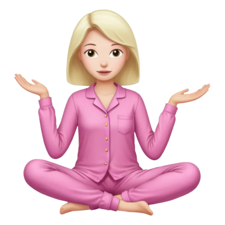 {
      "type": "human",
      "look": "pink pyjama lady, long sleeves",
    } sticker