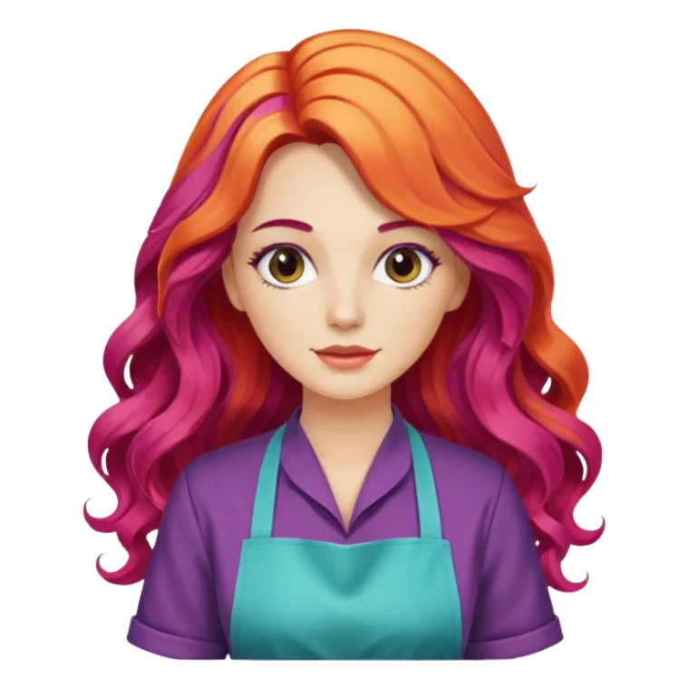 Beauty salon Alchemy that specialized on hair coloring  sticker