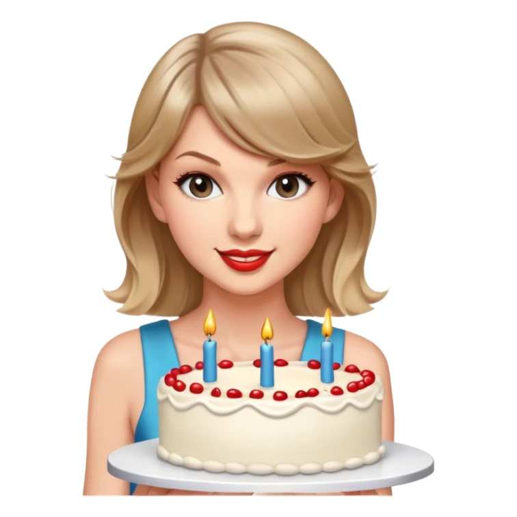 Taylor swift birthday sticker