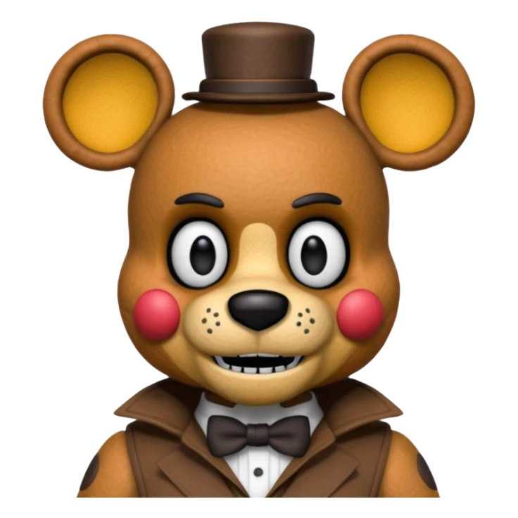 no, sino que es el personaje de FNAF sticker