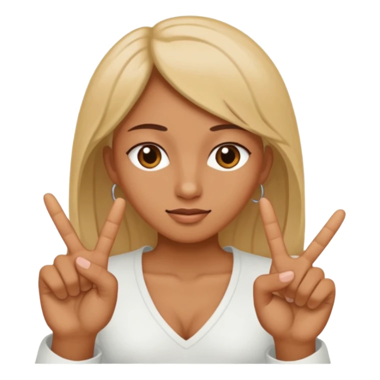 fingering vagina with middle two middle fingers sticker