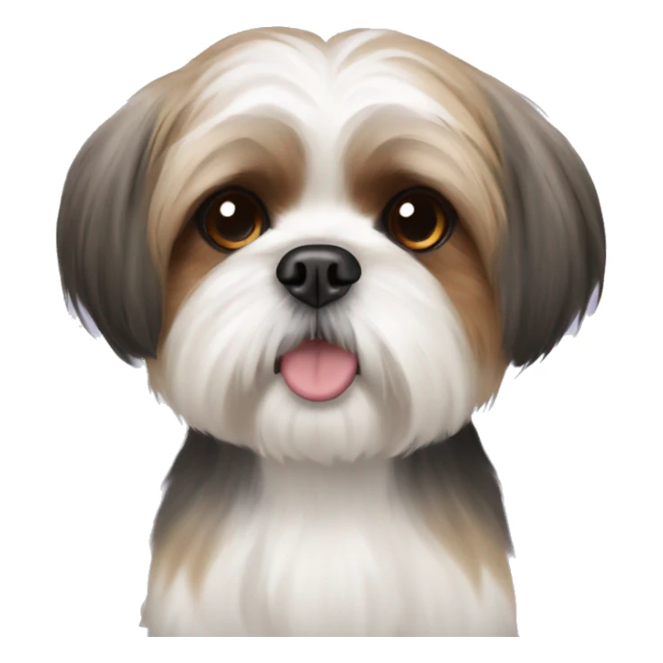 Shih Tzu short hair sticker