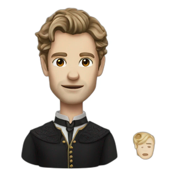 Klaus mikaelson realistic detailed sticker