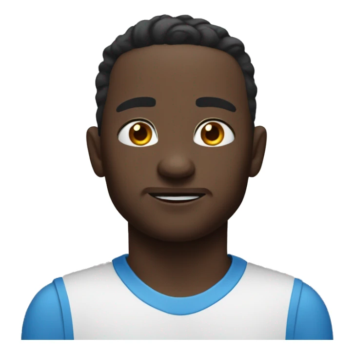 🤧 with blue 23 eyes sticker