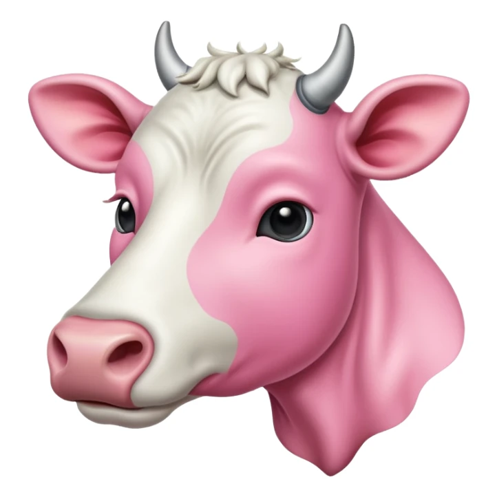 Udder of a cow from up close sticker