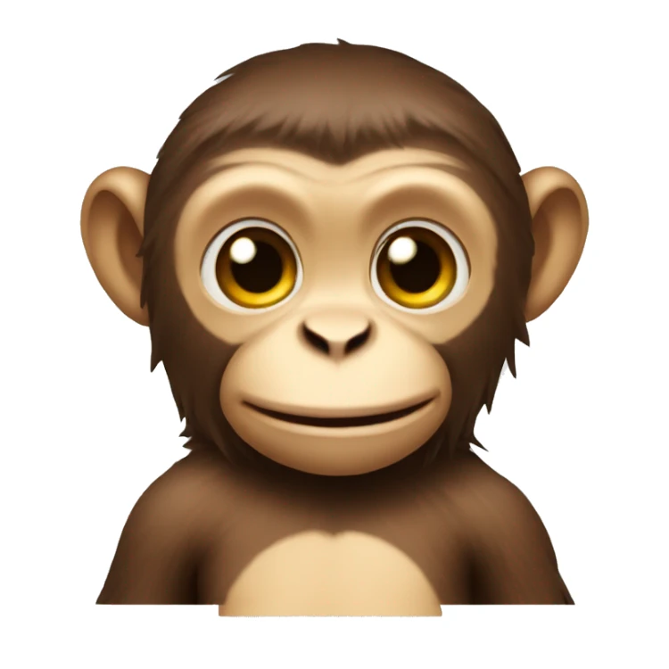 mini monkey  sticker