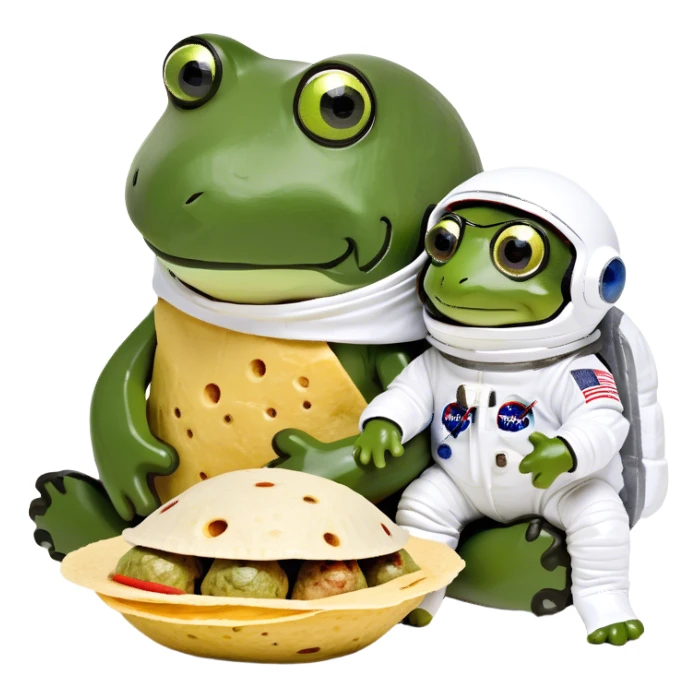My mom ate tortilla with turtle and went to moon sticker