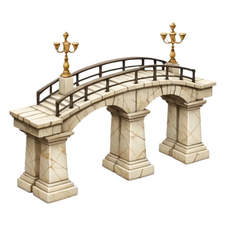 a marble greek statue of a bridge sticker