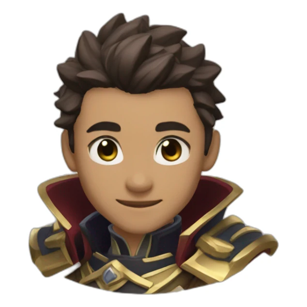 Human playing genshin Impact sticker