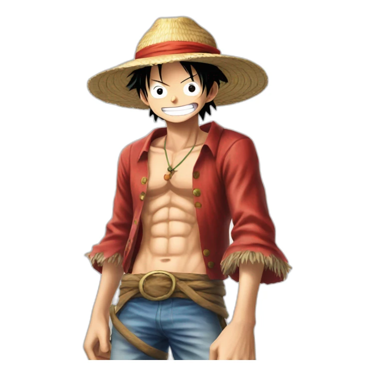 Monkey d Luffy  sticker