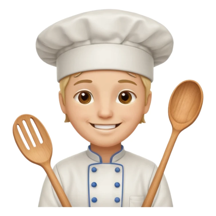 cute baking emoji
a chef
a whisker
a bowl sticker