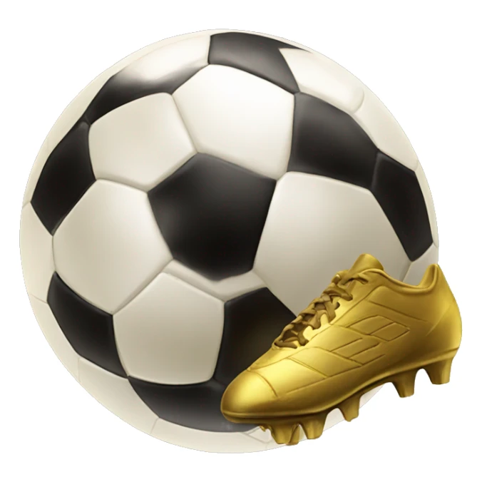 Bota de oro fútbol  sticker