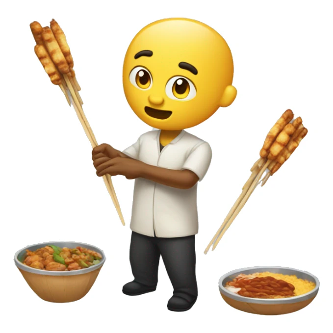 Create Satay Related Discord Emoji.
Make it to be as fun as possible. sticker