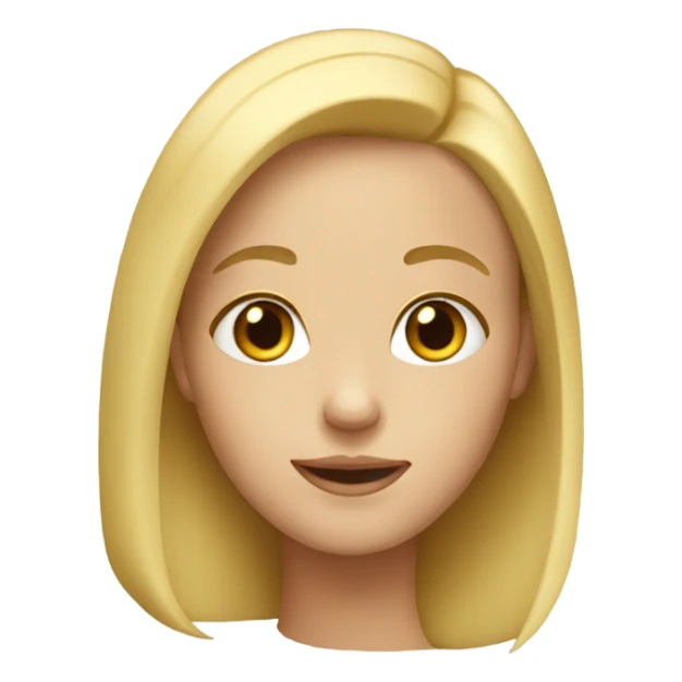 Blond girl named Pauline sticker