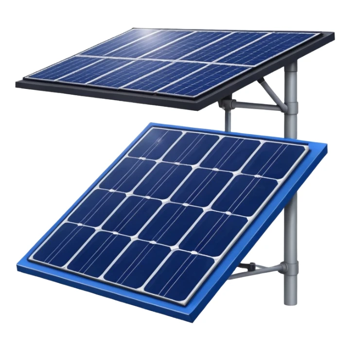 solar panel on roof emoji sticker