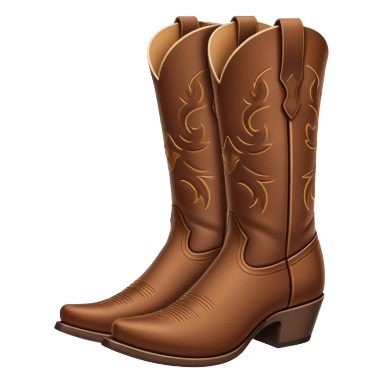 Cowboy boots sticker