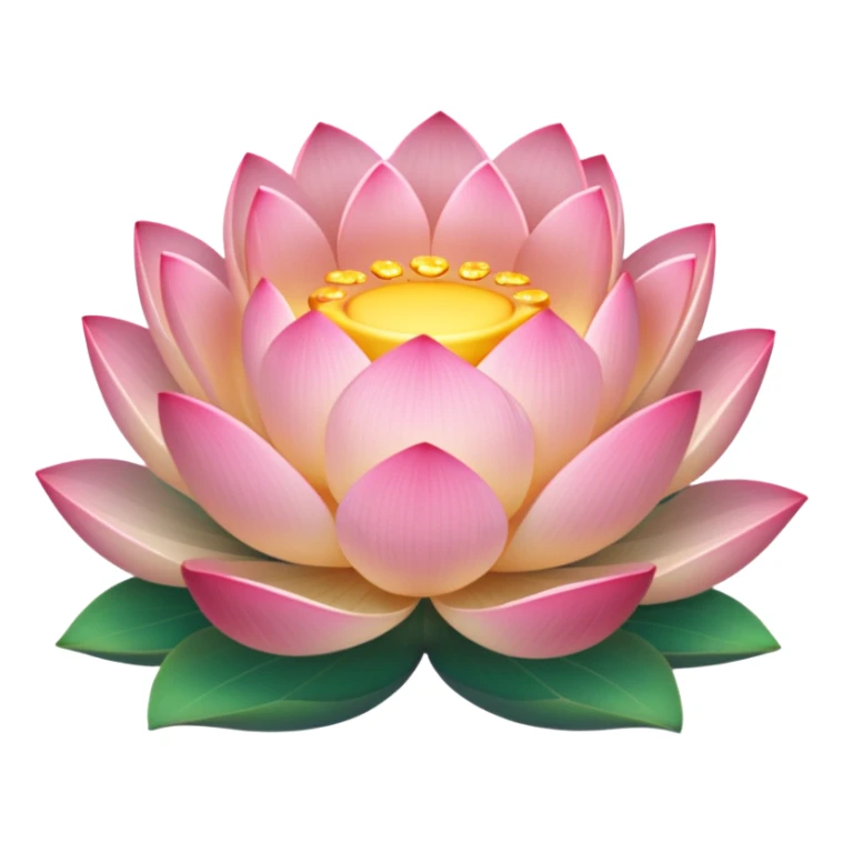 lotos emoji, a slight glow
acceptable сolors: #7da2d1 #F4EDE2 #AFC9E8 sticker