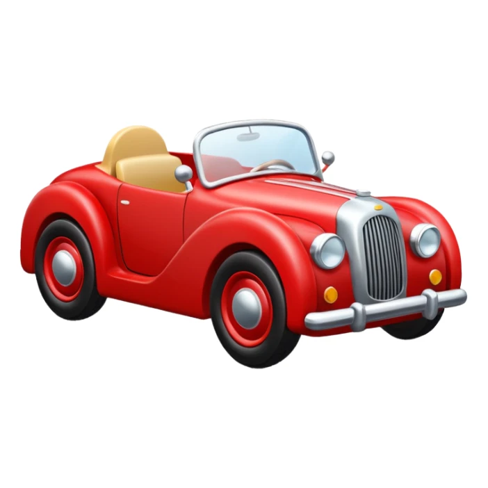 wooden car toy sticker