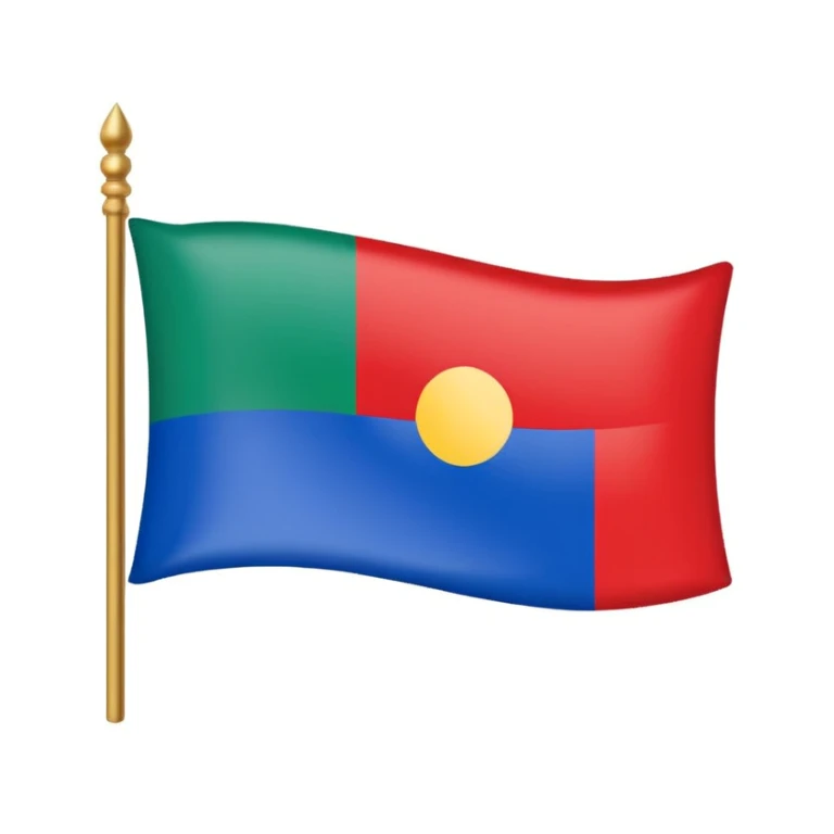 can you make an emoji about the mapuche’s flag sticker