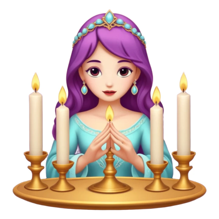 Spiritual rituals & spells aesthetic coquette sticker