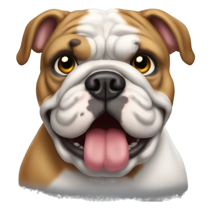 english bulldog pc sticker
