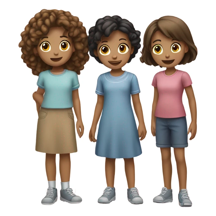 younger sister and older sister sticker