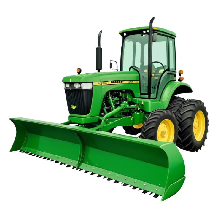 Plow - John Deere 644 (Model Year: 2022) (Iconic colour: Green) sticker