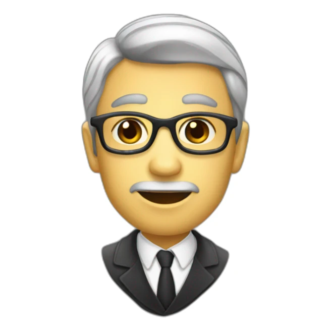 Singe attaché sticker