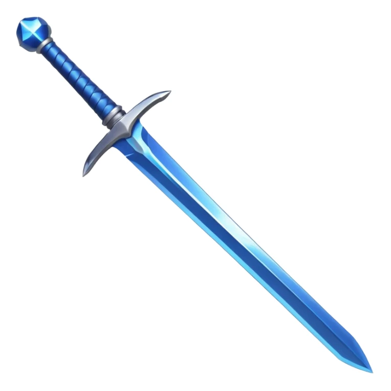 dark blue sword clan emoji for bladeball 0- roblox game sticker