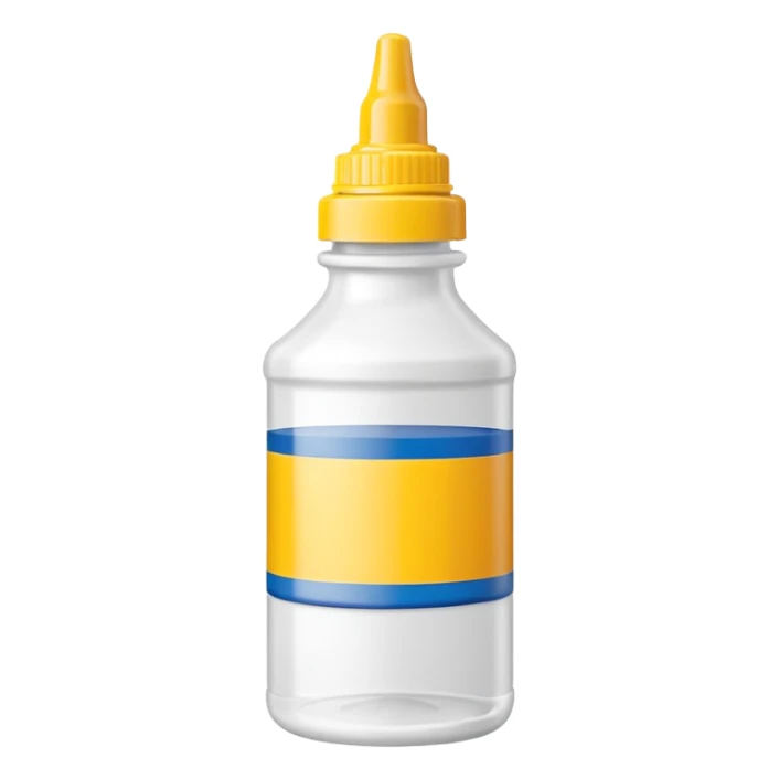 Elmers glue bottle sticker