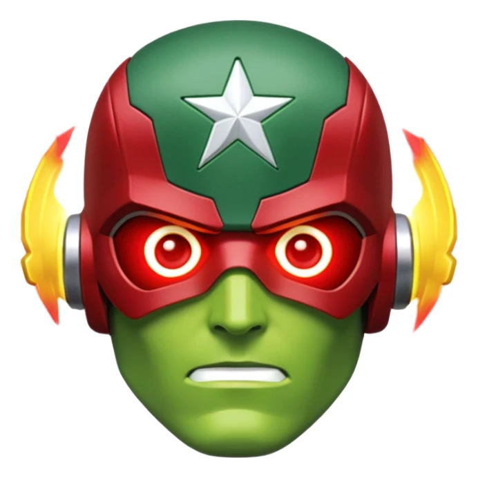Vision marvel from captain america: civil war sticker