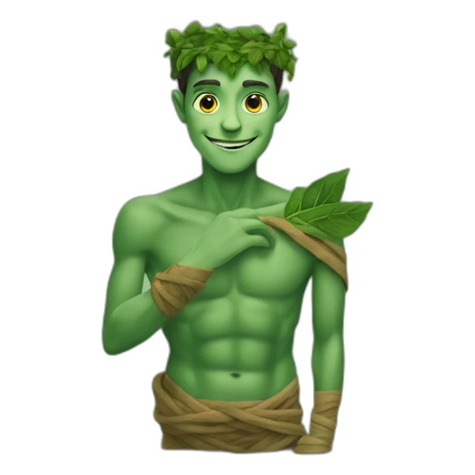 The green giant puts on a tefillin sticker