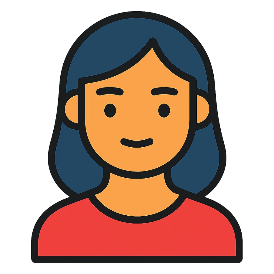 Make the outline thinner, keep the icon style color outlined, and remove the background. sticker