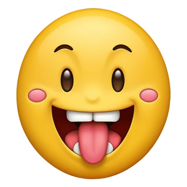 emoji sticking out tongue like mocking sticker