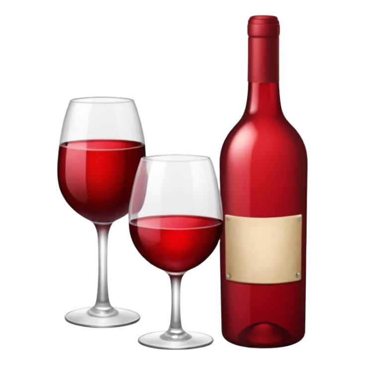 HAZ UNA lista de objetivos en color vino/rojo carmesí sticker