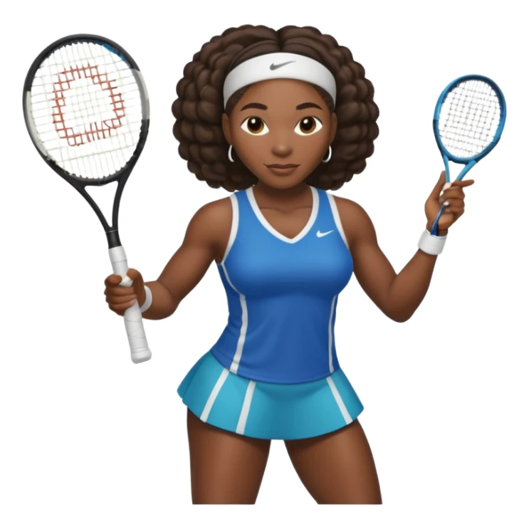 Sports Heroes Serena Williams (tennis)
 sticker